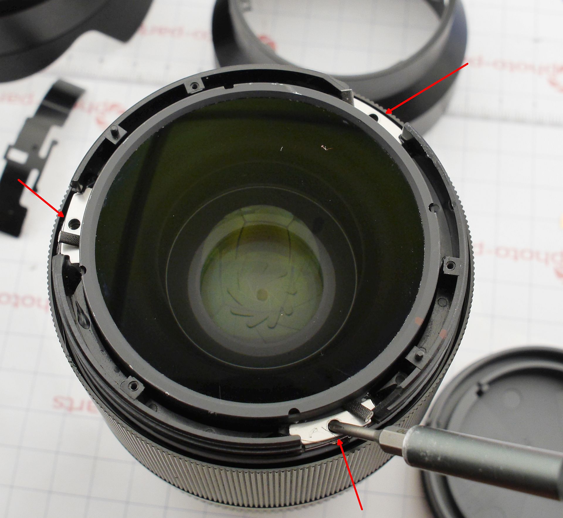 Sony FE 35mm 1.4ZA ремонт мотора фокусировки и странности